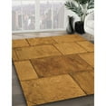 thumbnail image 3 of Ahgly Company Machine Washable Indoor Square Transitional Mahogany Brown Area Rugs, 5' Square, 3 of 7