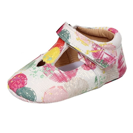 

Toddler Shoes Soft Sole Non Slip Toddler Floor Shoes Printing Breathable Sandals 4c Girl Sandals