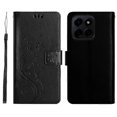 thumbnail image 1 of Compatible with Honor 200 Smart 5G Phone Case Embossed PU Leather Phone Wallet Case with Strap, 1 of 5