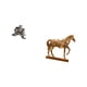 thumbnail image 5 of Escultura Moderna De Búho Y Caballo, Adorno De Mesa De Resina Grabado Para Sala De Estar, Oficina, Armario, Decoración Del Hogar, Mesita De Noche., 5 of 8