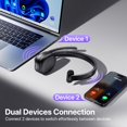 thumbnail image 3 of Auriculares Bluetooth ZORIOXI Trucker inalámbricos con micrófono con cancelación de ruido, 3 of 7