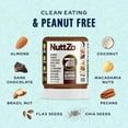 thumbnail image 2 of NuttZo, Dark Chocolate Almond Coconut 7 Nut & Seed Butter, Plant-Based, No Palm Oil,12 oz Jar, 2 of 7