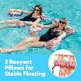 thumbnail image 2 of SYNCFUN Inflatable Pool Float for Adults,2 Packs Blow up Pool Noodles Chair for Summer Outdoor Beach Party,Inflatable Pool Lounge ,Water Floating Pool Chair, 2 of 8