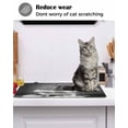 thumbnail image 6 of Large Induction Cooktop Protector Mat Hippo Stove Top Covers for Electric Stove, Funny Animal Bathtub Abstract Art Grey Decorative Stove Burner Cover Mats, Glass Top Stove Cover, 6 of 7