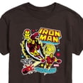 thumbnail image 2 of Marvel Iron Man - Sticker Style - Men's Short Sleeve Graphic T-Shirt, 2 of 4