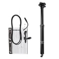thumbnail image 3 of Riwcyla 30.9mm/31.6mm Mountain Bike Seatpost with Adjustable Height MTB Cable Controlled Hydraulic Seatpost Remote Internal Inner Cable Routing Seat Post, 3 of 6