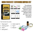 thumbnail image 4 of Xuewenshw Windshield Kit Car Rear Window Kit Car Tool For Scratched Window Kit For Car Scratches & Broken Grid Lines Rear 4ml Silicone Sealer Remover, 4 of 8