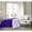 Purple & violet, variant on Blue Ridge Home Fashions Microfiber Down Alternative All Season Comforter-Hypoallergenic Polyester Fill, King, Navy