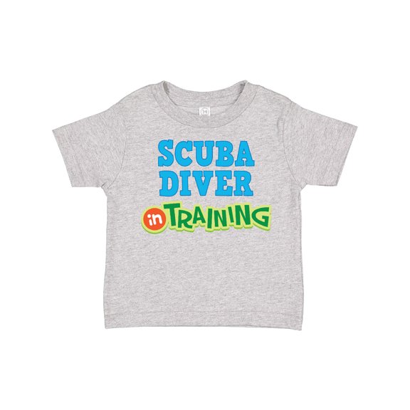 Inktastic Scuba diver in Training Boys or Girls Toddler T-Shirt