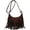 Coffee, variant on Boho Hippie Purses Fringe Tassel Faux Suede Shoulder Messenger CrossBody Sling Bag Country Concert Outfits for Women