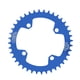 thumbnail image 2 of FMFXTR Bicicleta de Plato único Bicicleta 104 BCD 40T Plato Redondo Estrecho y Ancho para Bicicleta de montaña Azul, 2 of 10