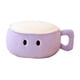 thumbnail image 5 of Almohada de peluche con forma de taza de simulación, juguete moderno y divertido de dibujos animados, suave y cómodo. púrpura, 5 of 9