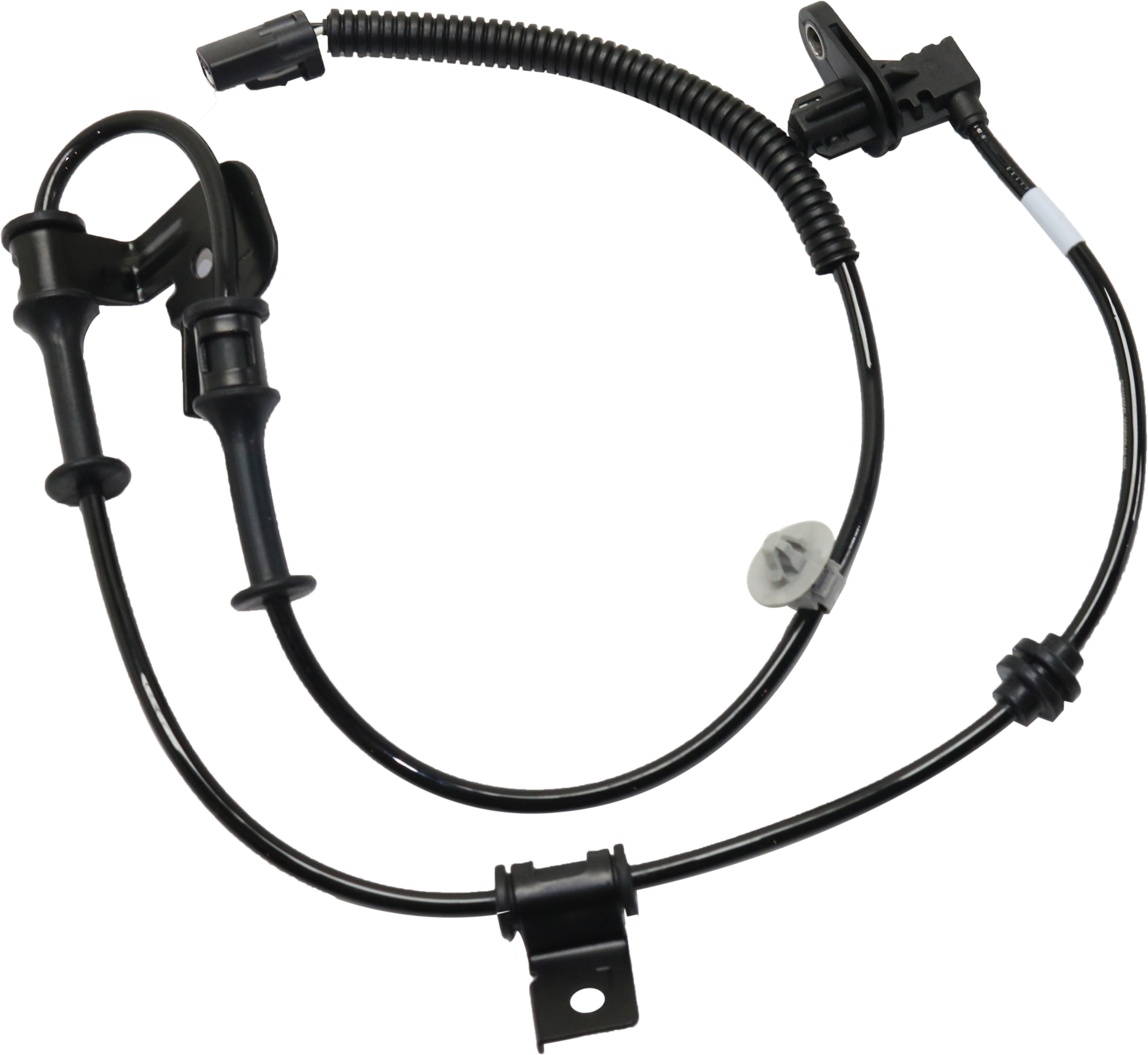ABS Speed Sensor Compatible with 2012-2017 Hyundai Accent Front, Driver Side 4 Cyl 1.6L Male Connector Blade type 2-Prong Terminal