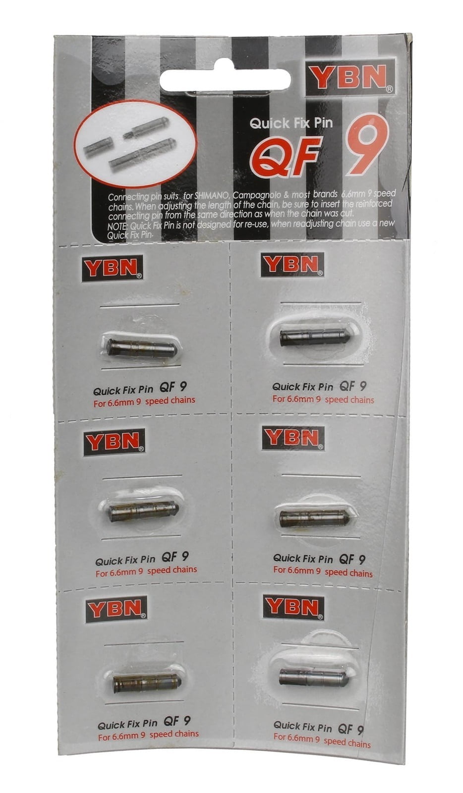 ybn 9 speed chain