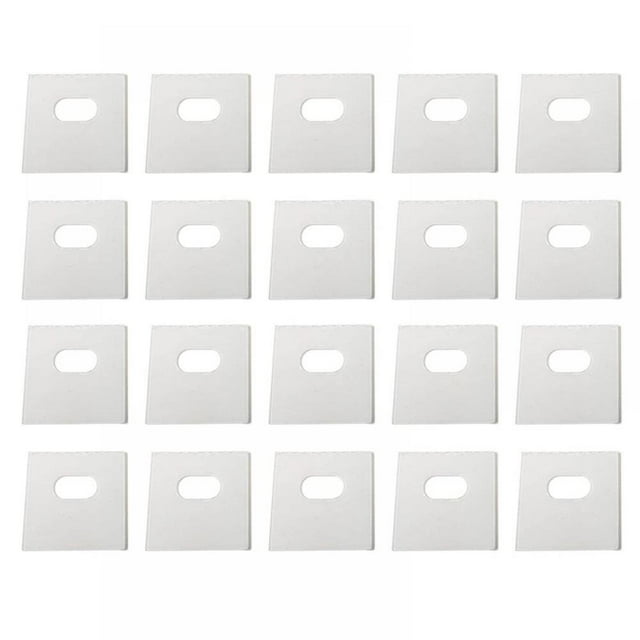 Vertical Blind Repair Tabs Clear Blind Fixers Vertical Blind Repair Vane Savers - Environmentally Friendly Blinds Replacement Slats & Parts for Windows
