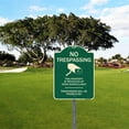 thumbnail image 3 of SignMission A-DES-GW-1824-23091 18 x 24 in. Designer Series Sign - Reserved Parking for New Fathers Unauthorized Vehicles Towed Away with Tow Away Graphic, Green & White, 3 of 4