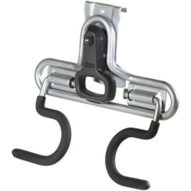Garage FastTrack Hose Hook Satin Nickel Wall Mounted Storage System Holds up to pounds for Home/Garage