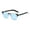 Blue, variant on Siminsem Retro Sunglasses for Men Women, Trendy Candy Color Vintage Shades, UV Protection European American Style Eyewear for Daily Wear, Blue, One Size