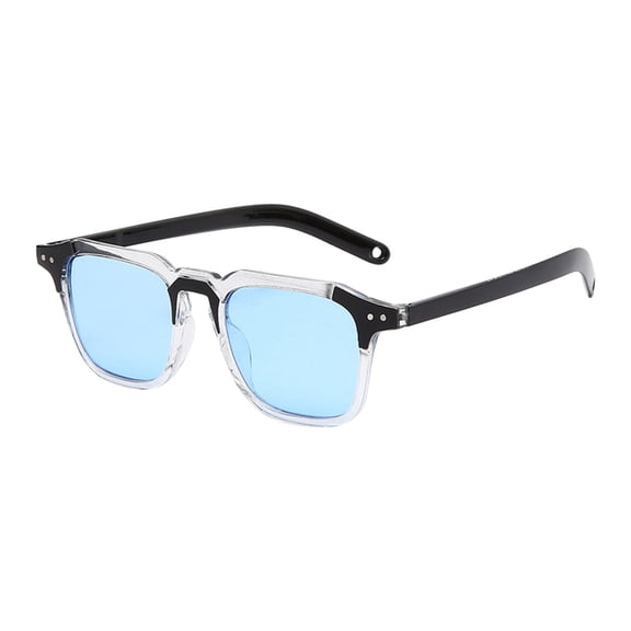 Only Moment Sunglasses Polyester Classic Retro Trendy Designer Style Blue One Size