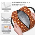 thumbnail image 3 of Disketp 60s and 70s Aesthetic Bolsa Térmica para Almuerzo, Lonchera con Abertura Amplia y Gran Capacidad, Organizador Reutilizable para Mujeres, Hombres y Adultos, 3 of 6