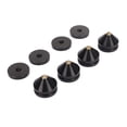 thumbnail image 2 of Speaker Isolation Feet Pads, Easy Installation Shock Absorption Aluminum Alloy Speaker Spike Isolation Feet Pad Noise Reduction  For Subwoofer For Recorder, 2 of 7