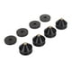thumbnail image 4 of Uds almohadilla para pies de aislamiento de altavoz amplificador de absorción de impacto alfombrilla para pies de aislamiento de picos para tocadiscos amplificadores de altavoz subwoofer negro, 4 of 10