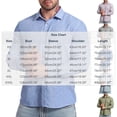 thumbnail image 3 of LODIENY Men's Stretch Wrinkle Free Dress Shirt Long Sleeve Collared Button Down Shirts Regular Fit Wedding Work Blouses Blue S, 3 of 6