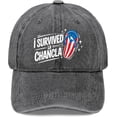 thumbnail image 2 of i Survived la Chancla Survivor Hat Men Funny Baseball Cap Gifts for Men, 2 of 7