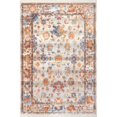 thumbnail image 1 of nuLOOM KHMC02A-406 Tapis à Franges Délavées Ivoire 4' x 6', 1 of 2
