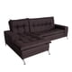 thumbnail image 2 of Sofá Cama M & E MUEBLES Carmen Modular Chocolate de Lino Izquierda, 2 of 9