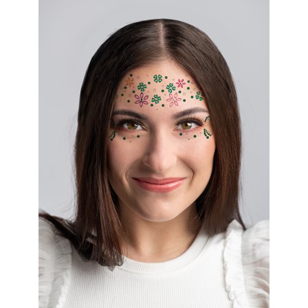 Way to Celebrate St. Patrick's Day Face Tattoo, 1 Piece