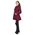 thumbnail image 2 of Abrigo tipo trench Roman Fashion /Juvenil, 1520 (Vino) vino G, 2 of 6