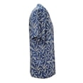 thumbnail image 2 of Camisa George Para Hombre Estampado Playero Talla G Azul, 2 of 5