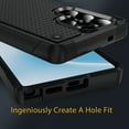 thumbnail image 4 of Allytechgroup Rugged Case for Samsung Galaxy S25 Ultra for Women Men, Slim Lightweight Heavy Duty Shockproof Hybrid TPU PC Back Cover Phone Case for Samsung Galaxy S25 Ultra, Black, 4 of 8