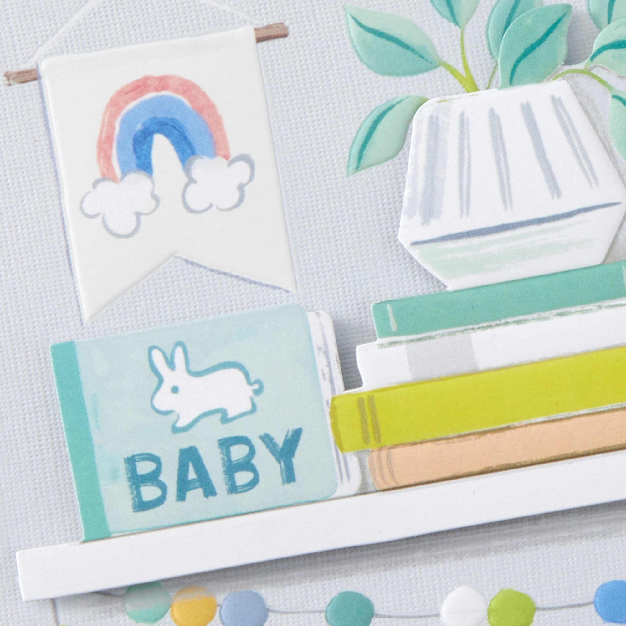Hallmark New Baby Card (A New Story Begins)