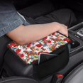 thumbnail image 4 of Chririnla Comfort Auto Armrest Cover Pad for Most Vehicles, Stretch Armrest Cover Cushion Polyester Fabric Auto Armrest Pad Horse Rose Derby Pattern, 4 of 6