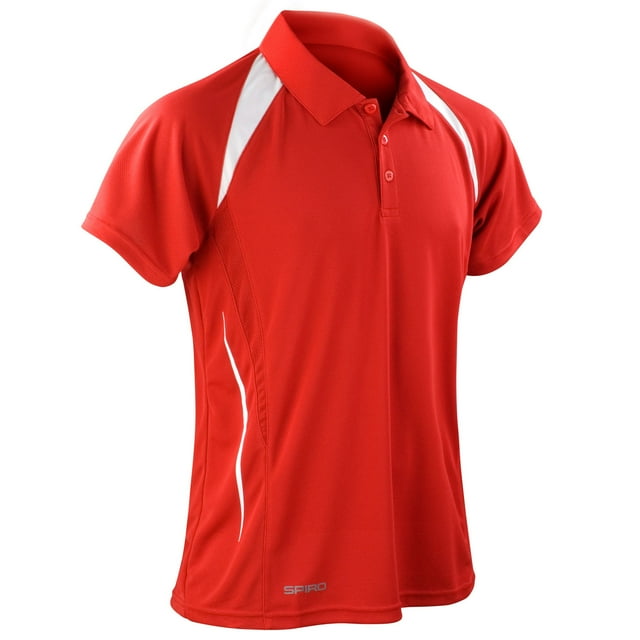 Spiro Polo de Performance pour Hommes avec Esprit d'Équipe Sportive