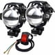 thumbnail image 1 of Luces adicionales para faros delanteros de motocicleta, U5, proyector de foco LED antivaho para motocicleta, 125 W, 3000 LM, faros adicionales con interruptor para motocicleta, quad, scooter, 1 of 5