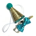thumbnail image 5 of Pet Birthday Celebration Set - Cute Hat and Bowtie Collar for Cats and Dogs, Adjustable Headwear and Neckwear for Small to Medium Pets, Perfect for Photoshoots and Parties, 5 of 8
