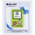 thumbnail image 5 of Inkdotpot I Love My Pets PhotoMagnetFrame-MagneticPhotoFramesFor Refrigerator Magnets- MiniPhotoFrames- Cute Gift ForDog Lover | 9 x 5.5 cm, 5 of 8