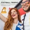 thumbnail image 3 of WEUVEB Exquisito Trofeo De Fútbol Guante Dorado En Resina Para Competencia, 3 of 5