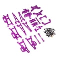 thumbnail image 2 of BELOVING 1/14 RC Car Upgrades Accessories Front and Rear Shock Tower for 14210 Trucks violet, 2 of 7