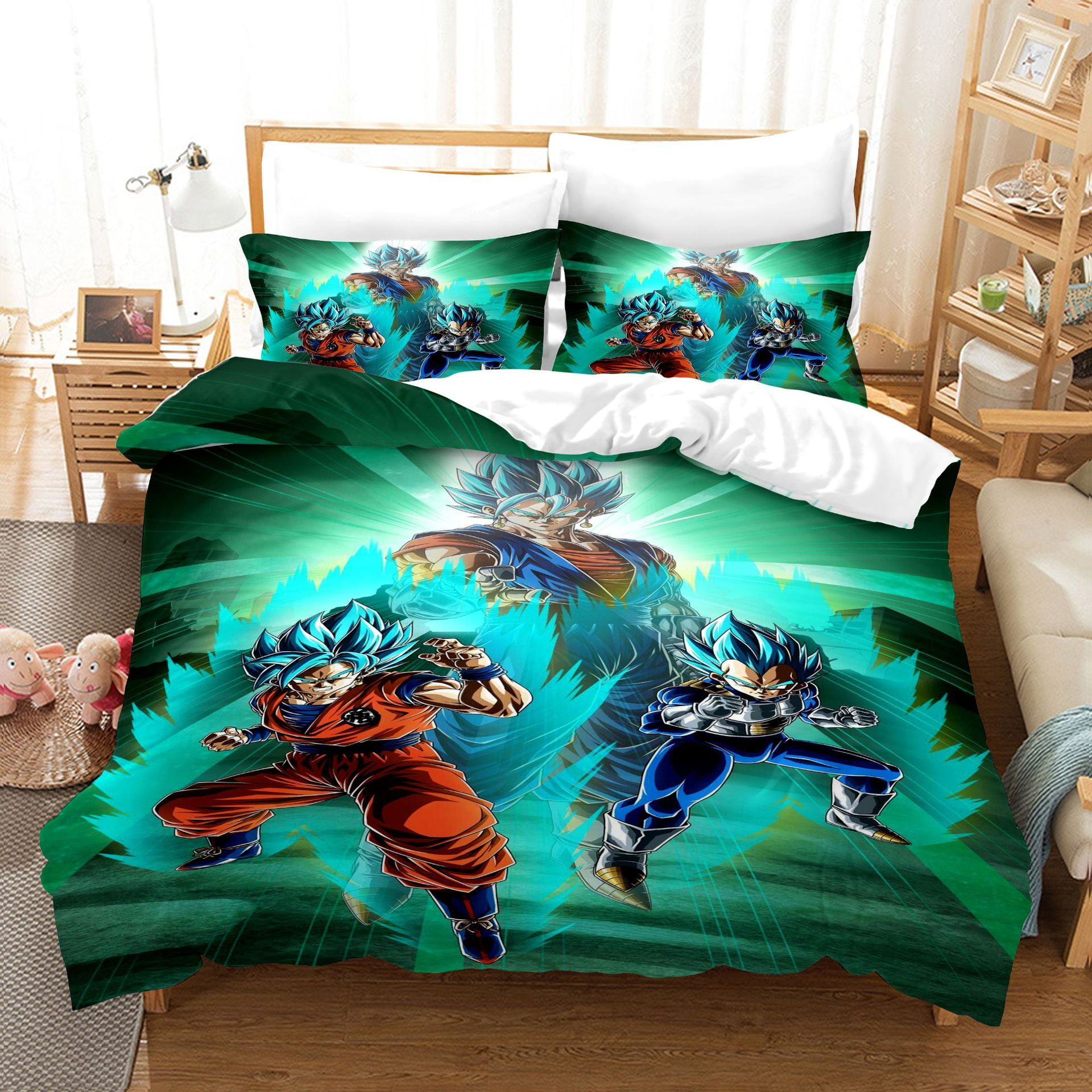 Cartoon Anime Bedding Set 3pcs-Judy Dre Am Home Textile Polyester Printing Duvet  Cover Sets 3-piece Naruto Bed Set 3pcs Soft Breathable Bedding Sets For Boy  Twin Size on Galleon Philippines