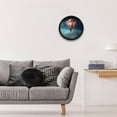 thumbnail image 6 of Jellyfish 9.8 Inches Silent Non-Ticking Round Digital Wall Clock for Bedroom Living Room Kitchen Bathroom Decoration Battery Operated Easy to Read, 6 of 6