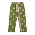 thumbnail image 4 of XINPING Khaki Pants for Men 34x28 Loose Fit Lounge Pants Elastic Waist Beach Pant Lightweight Jogging, Workout Trousers, 4 of 4