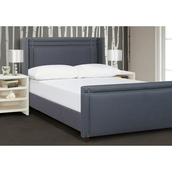 Jennifer Taylor Home Elle Wingback Upholstered Bed
