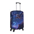 thumbnail image 6 of Salouo Starry Sky Wall Flying Tiger Pattern Travel Dust-proof Suitcase Cover, Softside Suitcase Protector Luggage Cover Protector for 18-32inch ,Not Included Suitcase, 6 of 8