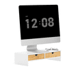 thumbnail image 1 of SoBuy Monitor Stand Computer Screen Monitor Riser Desk Organizer BBF02-WN, 1 of 7