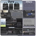 thumbnail image 4 of Organizador de Maletero para Asiento Trasero Timoxi, Organizador Colgante Plegable con 7 Bolsillos Grandes, 4 of 8