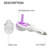 ICOCO Mini Car Aromatherapy Humidifier Air Purification Essential oi l Diffuser Freshener for Driving